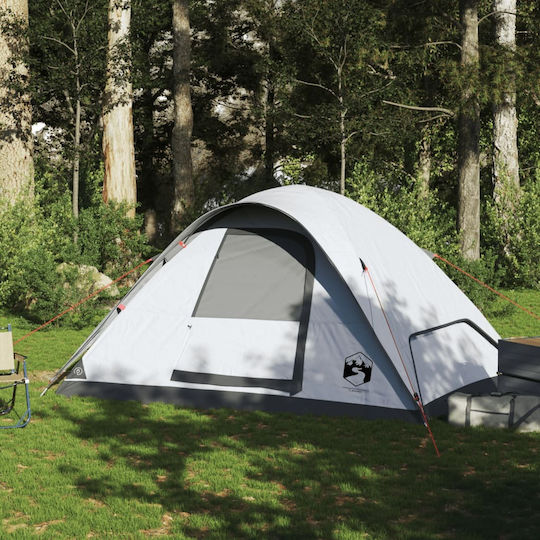 vidaXL Σκηνή Camping Igloo Λευκή για 6 Άτομα 270x210x145εκ.