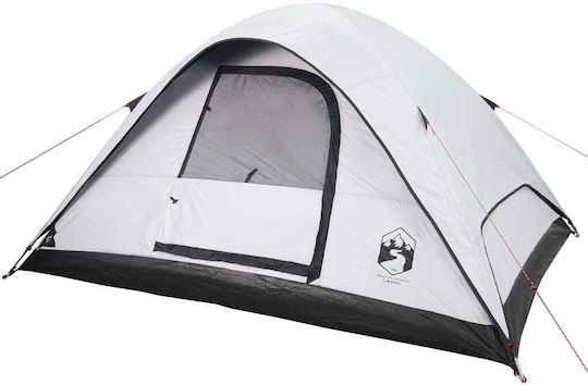 vidaXL Σκηνή Camping Igloo Λευκή για 6 Άτομα 270x210x145εκ.