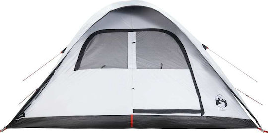 vidaXL Camping Tent Igloo White 3 Seasons for 6 People 334x273x190cm