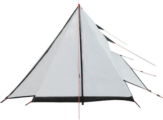 vidaXL Camping Tent White for 2 People