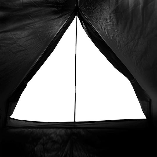 vidaXL White Camping Tent for 2 People