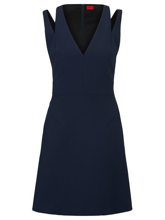 Hugo Boss Dress Open Blue