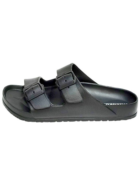 Mitsuko Frauen Flip Flops in Schwarz Farbe