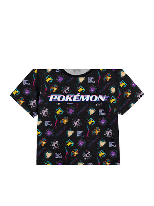 Kinder-T-Shirt Schwarz