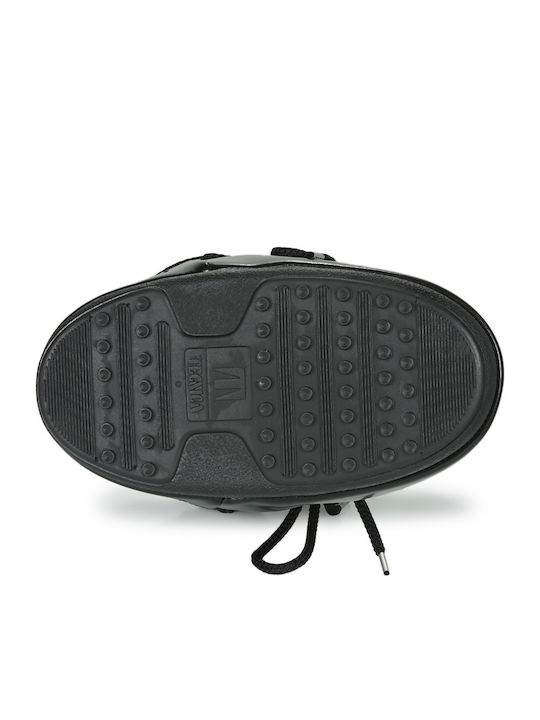 Icon Low Damenstiefel mit Gummizug Schwarz