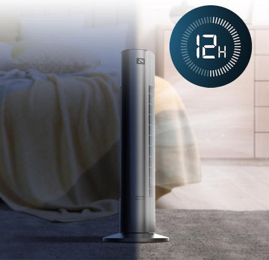 Cecotec Energysilence 790 Skyline Smart Ανεμιστήρας Πύργος 45W με Τηλεχειριστήριο Μαύρος
