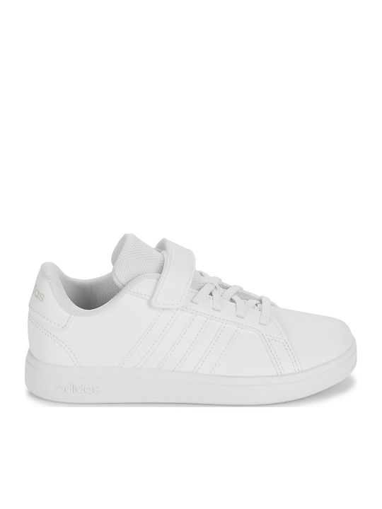 Grand Court GRAND COURT 2.0 EL C Kids Sneakers with Scratch White
