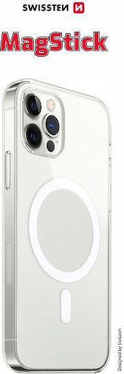 Swissten Задна корица Силикон / Пластмаса Прозрачен (iPhone 14 Pro)