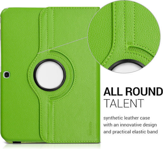 KWmobile Flip Cover Πράσινη (Galaxy Tab 3 10.1)