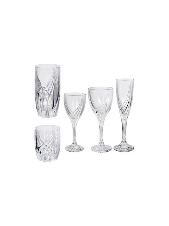 Nachtmann Debut Set of Glasses made of Crystal Stemmed 30pcs