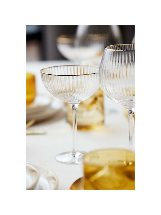 Lyngby Glas Set of Glasses Cocktail/Drinking made of Glass Stemmed 310ml 4pcs