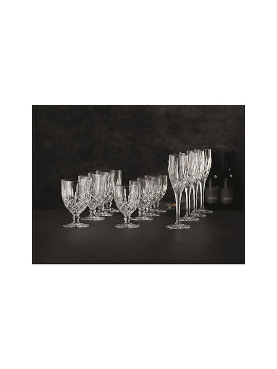 Nachtmann Set Gläser für Weißwein aus Kristall Mit Stiel 350ml 4Stück