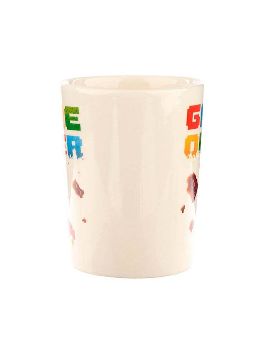 Puckator Game Over Becher Keramik Mehrfarbig 350ml