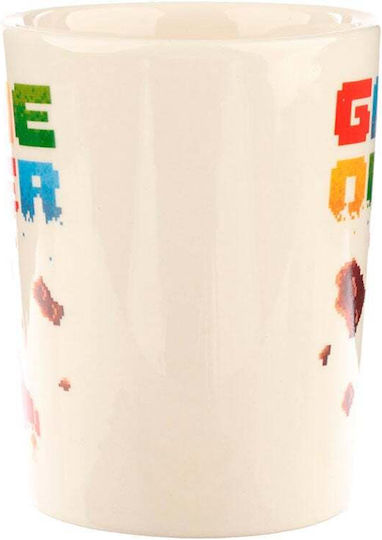 Puckator Game Over Κούπα Κεραμική Πολύχρωμη 350ml