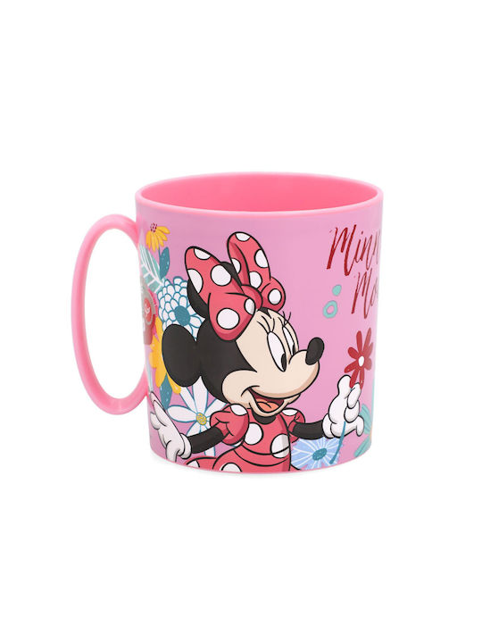 Stor Minnie Mouse Spring Look Κούπα Πλαστική Ροζ 350ml
