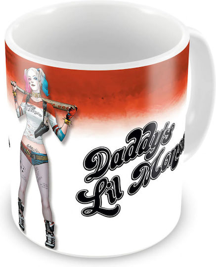 Hybris Daddy´s Lil Monster Κούπα Κεραμική Λευκή 300ml