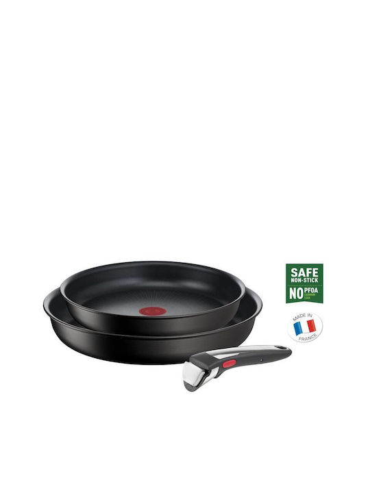 Tefal Ingenio Pans Set of Aluminum with Non-stick Coating 3pcs