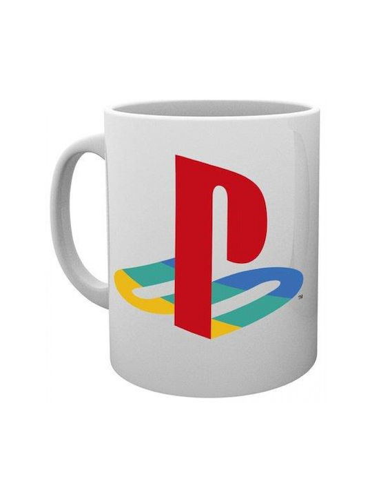 GB eye Playstation Colour Logo Mug Wärmewechsel Tasse Keramik Weiß 300ml 1Stück