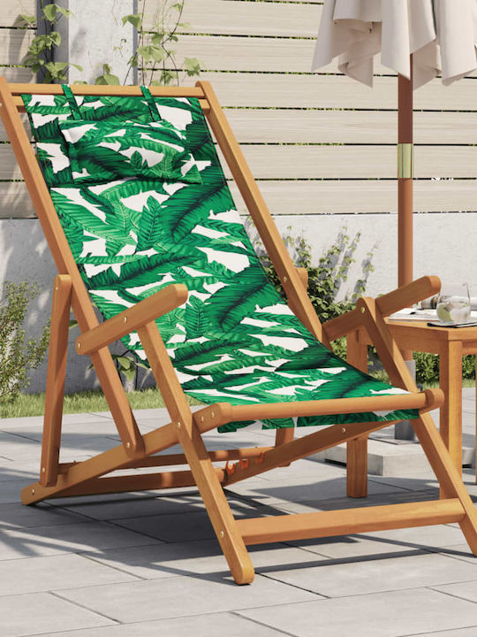 Liegestühle Holz Mit Armlehnen Eucalyptus Wood Massif 61x127x95cm