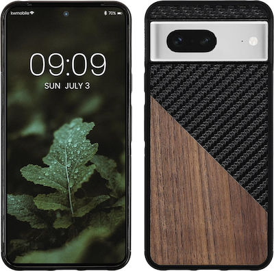 KWmobile Wood Carbon Fiber Stoßstange Kunststoff Mehrfarbig (Google Pixel)