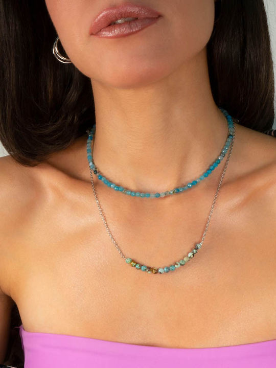 Theodora's Jewellery Halskette aus Stahl