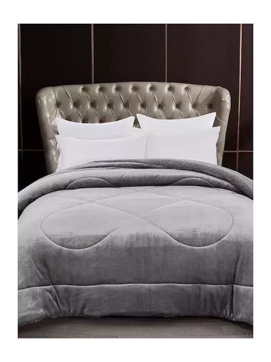 Sunshine Bettbezug Großes Doppelbett 240x220cm Grey