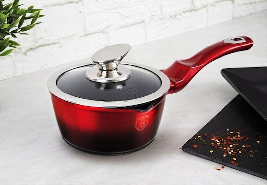 Berlinger Haus Metallic Line Kochgeschirr-Set aus Aluminium Burgundy Collection mit Stein-Innerbeschichtung 6-teilig