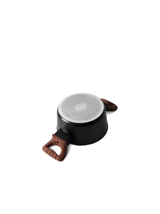 Edenberg Pots Set Made of Aluminum Black with Non-stick Coating 4 Pieces