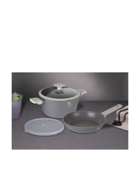 Berlinger Haus Berlinger Haus Kochgeschirr-Set aus Aluminiumguss Aspen Collection mit Innenbeschichtung aus Stein 2 Stück
