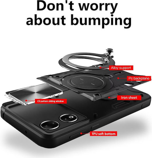 Techsuit Back Cover Silicone Blue (Honor X7b, Honor X7b 5G, 90 Smart)