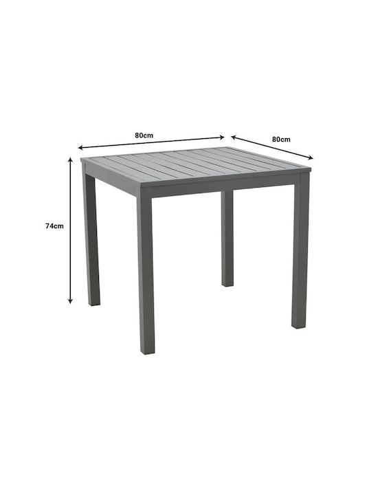 Garden & Outdoor Furniture Sets Dining Room Uplift-kliton Anthracite 3 Pieces