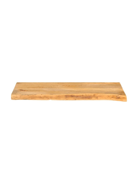 vidaXL Rectangular Table Surface made of Solid Wood Mango 70x30x2.5cm 370429 1pcs