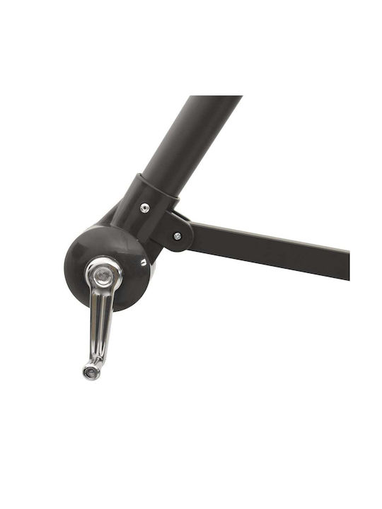 Umbrelă Rotundă Metalică Albă Φ2.38xÎ2.38m