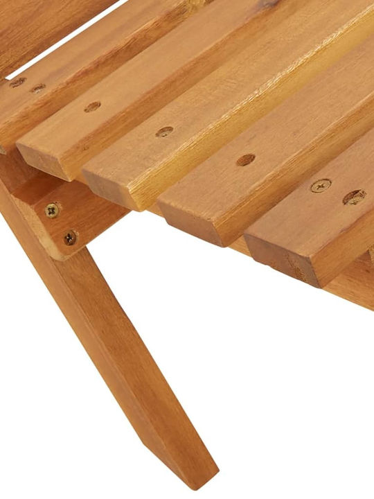 Outdoor Chair Wooden Masif Akakiaia 2pcs 41x72x68cm