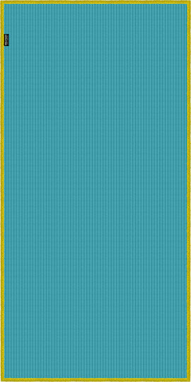 Feel & Touch Πετσέτα Microfiber Σώματος σε Θήκη Τιρκουάζ 160x80εκ.