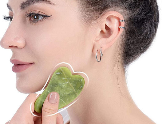 Beper Face Roller & Gua Sha Tool Jade Anti-Aging