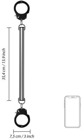Shots Immobilization Bar in Silver Color
