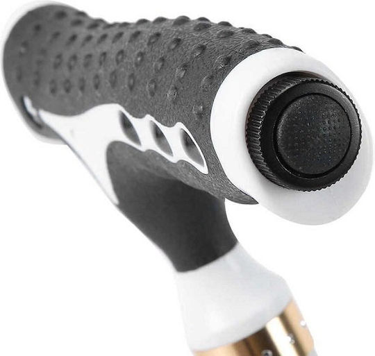 Baston pliabil cu scaun tripod din aluminiu pliabil cu lanternă LED