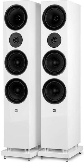 Wilson Audio EL-10 Ζεύγος Ηχείων Hi-Fi Δαπέδου 200W 3 Δρόμων Λευκό