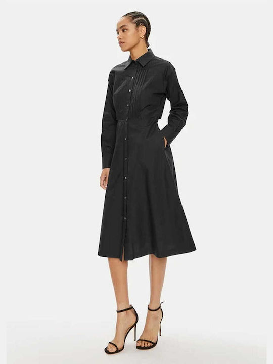 Karl Lagerfeld Shirt Dress Dress Black