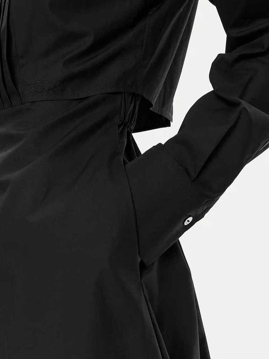 Hemdkleid Kleid Black