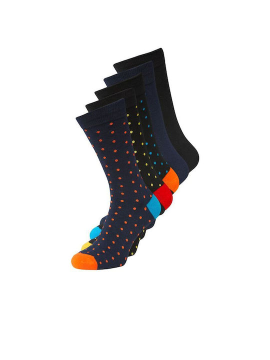 Jack & Jones Men's Socks Black/blue Jewel