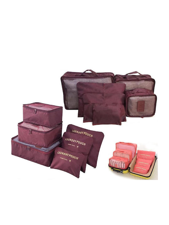Elektrische Gitarren Necessaire in Burgundisch Farbe 38cm