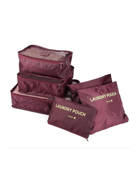 Elektrische Gitarren Necessaire in Burgundisch Farbe 38cm