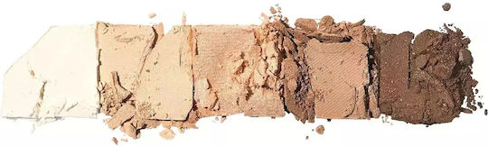 Unleashia Παλέτα με Σκιές Ματιών Matte σε Στερεή Μορφή Nude Shower 4gr