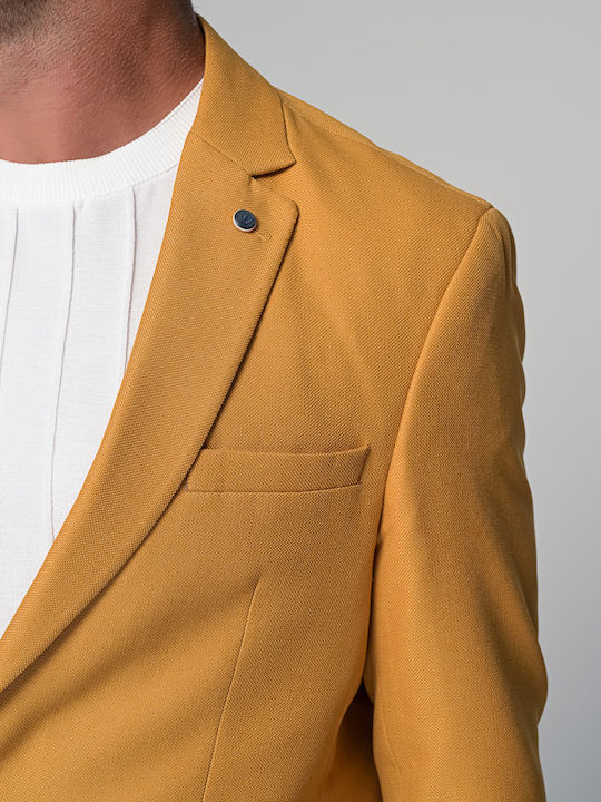 Ben Tailor Herrenanzugsjacke Yellow