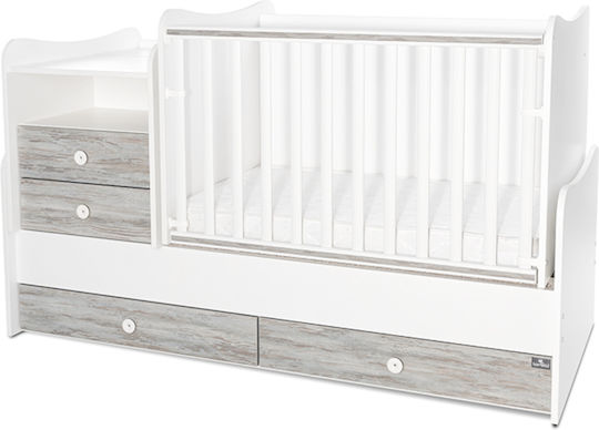 Lorelli Polymorphic Crib Combo Artwood With Drawer