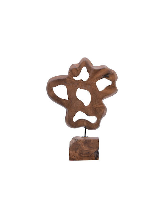 Inart Διακοσμητικό Δέντρο Strab από Ξύλο 49x15x70cm
