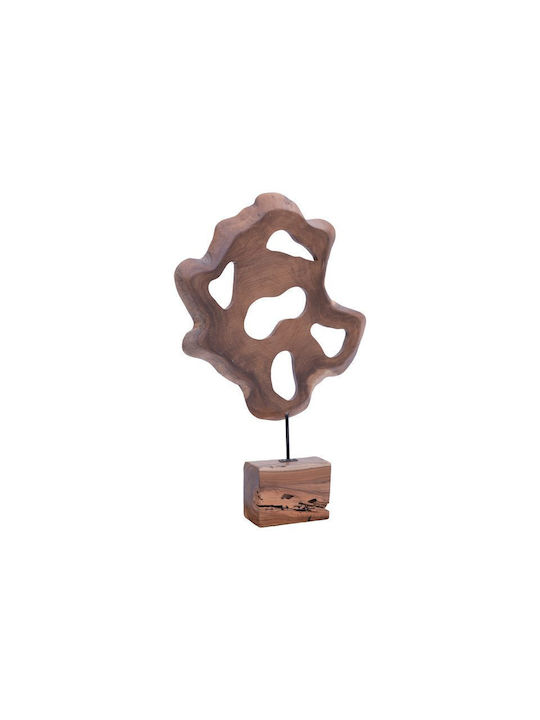 Inart Διακοσμητικό Δέντρο Strab από Ξύλο 55x10x80cm