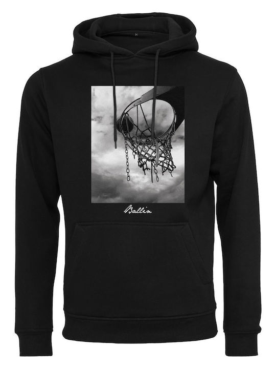 Ballin 2.0 Hoody Sweatshirt with Hood Black